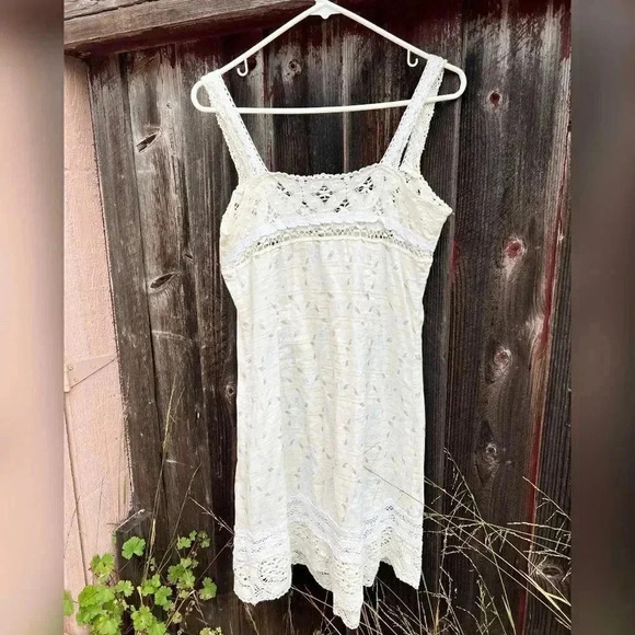 Johnny Was Crochet Boho Chic Dress - Picture 2 of 4